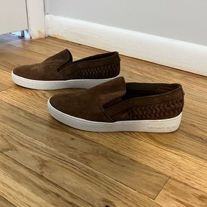 Michael Kors Suede slip on sneakers - size 7